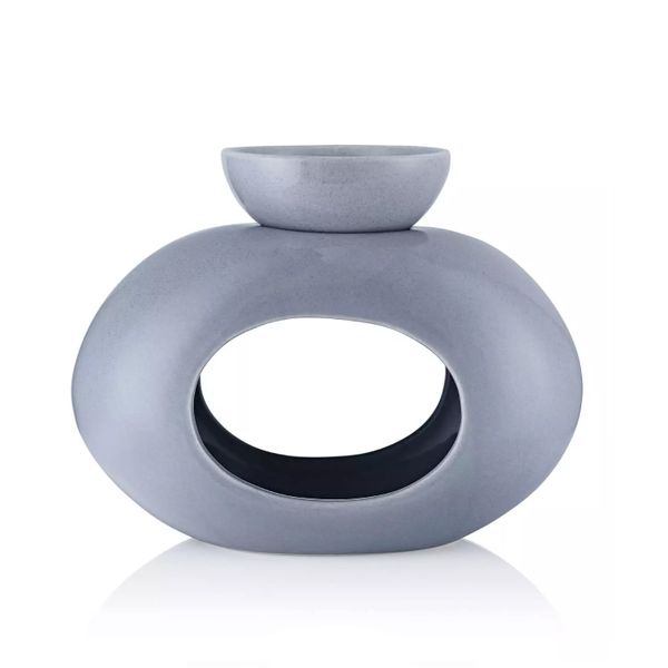 Ava May Grey Oval Burner