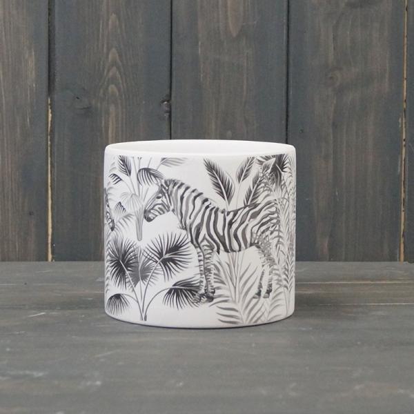 Zebra Pot