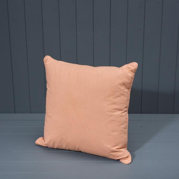Handmade Washable Cotton Plain Cushion with Filling 45x45cm