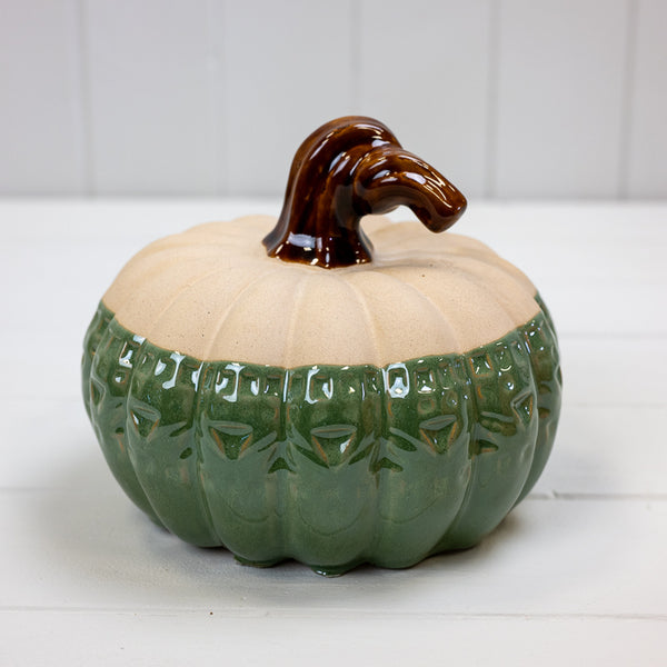 Ceramic Pumpkin L16xW16xH13.5cm Weight-928g