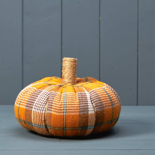 Fabric pumpkin D19 x H14cm Weight-144g