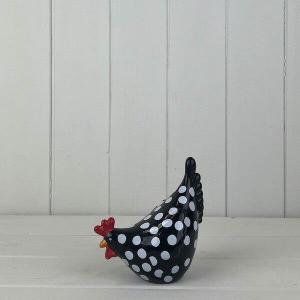 Black Speckled Chicken TD12.1x7.3cm H12.3cm Weight-138g
