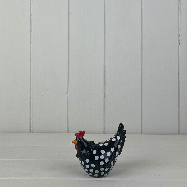Black Speckled Chicken TD9.2x5.4cm H7.9cm Weight-59g