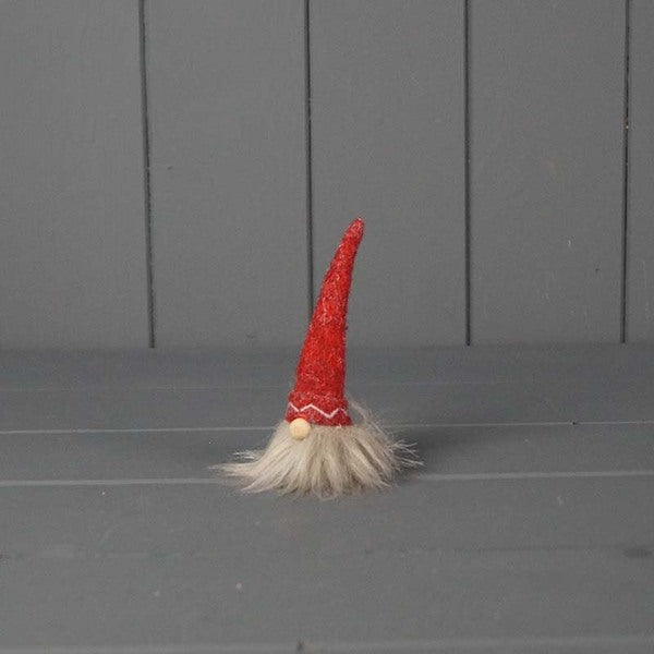Fabric Gonk with Tall Red Hat (11cm)