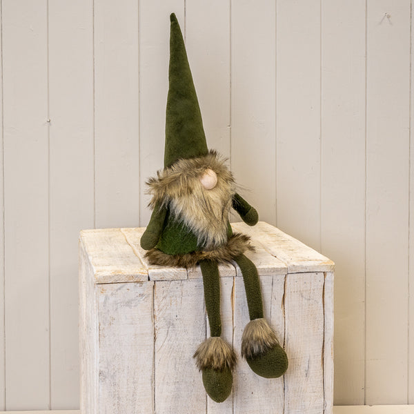 Green Fabric Gonk Decoration L16xD11xH55cm Weight-366g