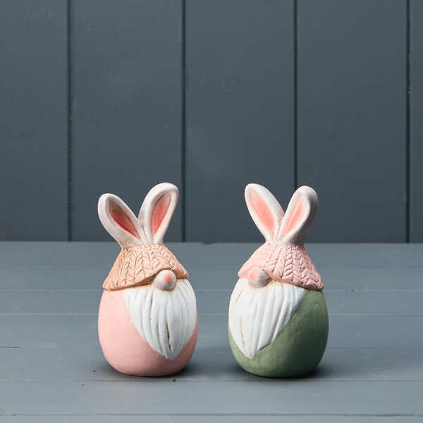 Mixed Pink and Green Gonks H12 W6.5 D6.5 Weight-244g