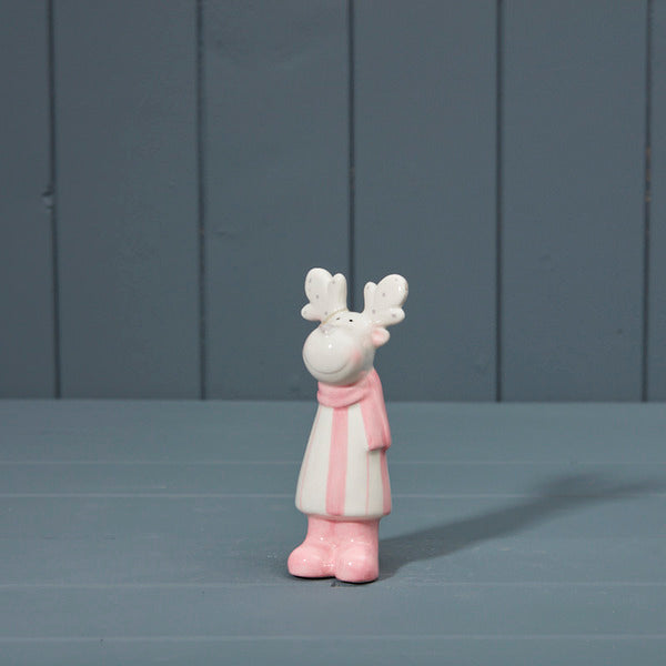 Ceramic Reindeer L5.5xW4.5xH13cm Weight-90g