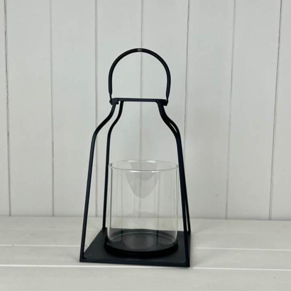 Metal Lantern L16.5xD16.5xH24.5cm Weight-750g