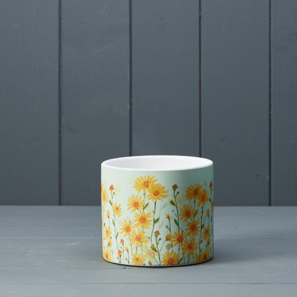 Daisy Field Pot TD12cm H10.5cm L12cm W12cm Weight-119g