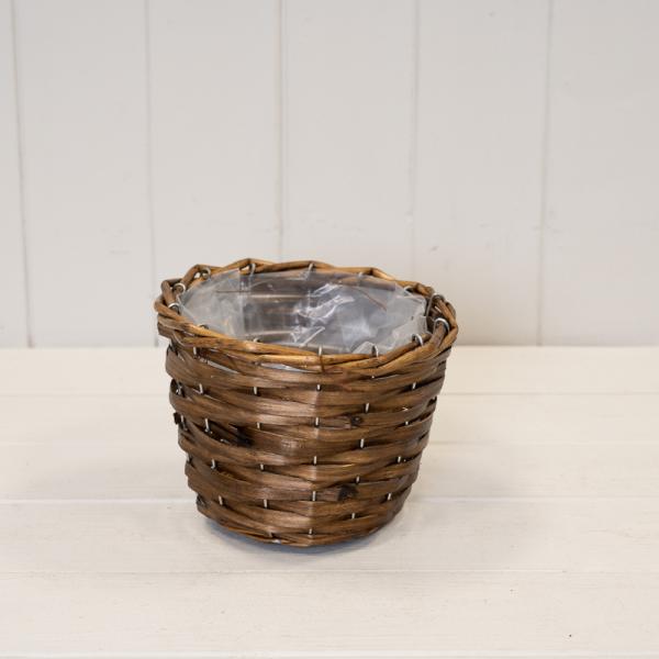 16cm Round Brown Pot