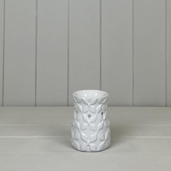 White Oil Burner H10cm W7.5cm D7.5cm Weight-198g