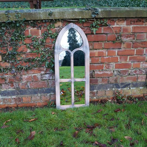 Wooden ‘Church’ Mirror 100cm Weight-4420g