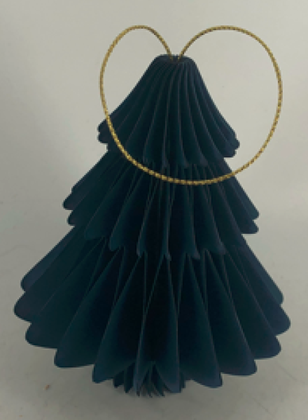 Set of 3 Royal Blue Tree Bauble