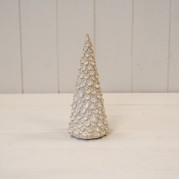 Medium Glazed Ceramic Layered Christmas Tree