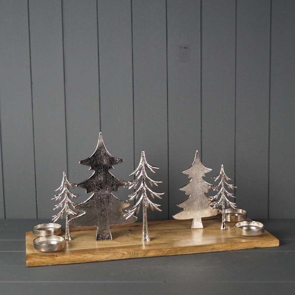 Tray Tealight Holder L56xW21.5xH26.5cm