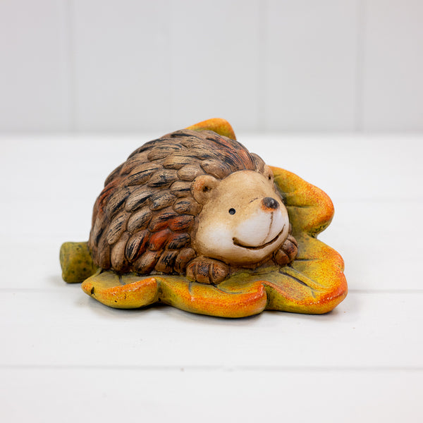 Ceramic Hedgehog L13.5xW10.5xH6.5cm Weight-209g