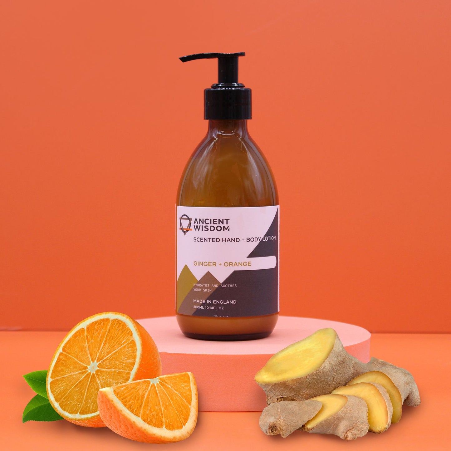 Ginger & Orange Hand & Body Lotion 300ml