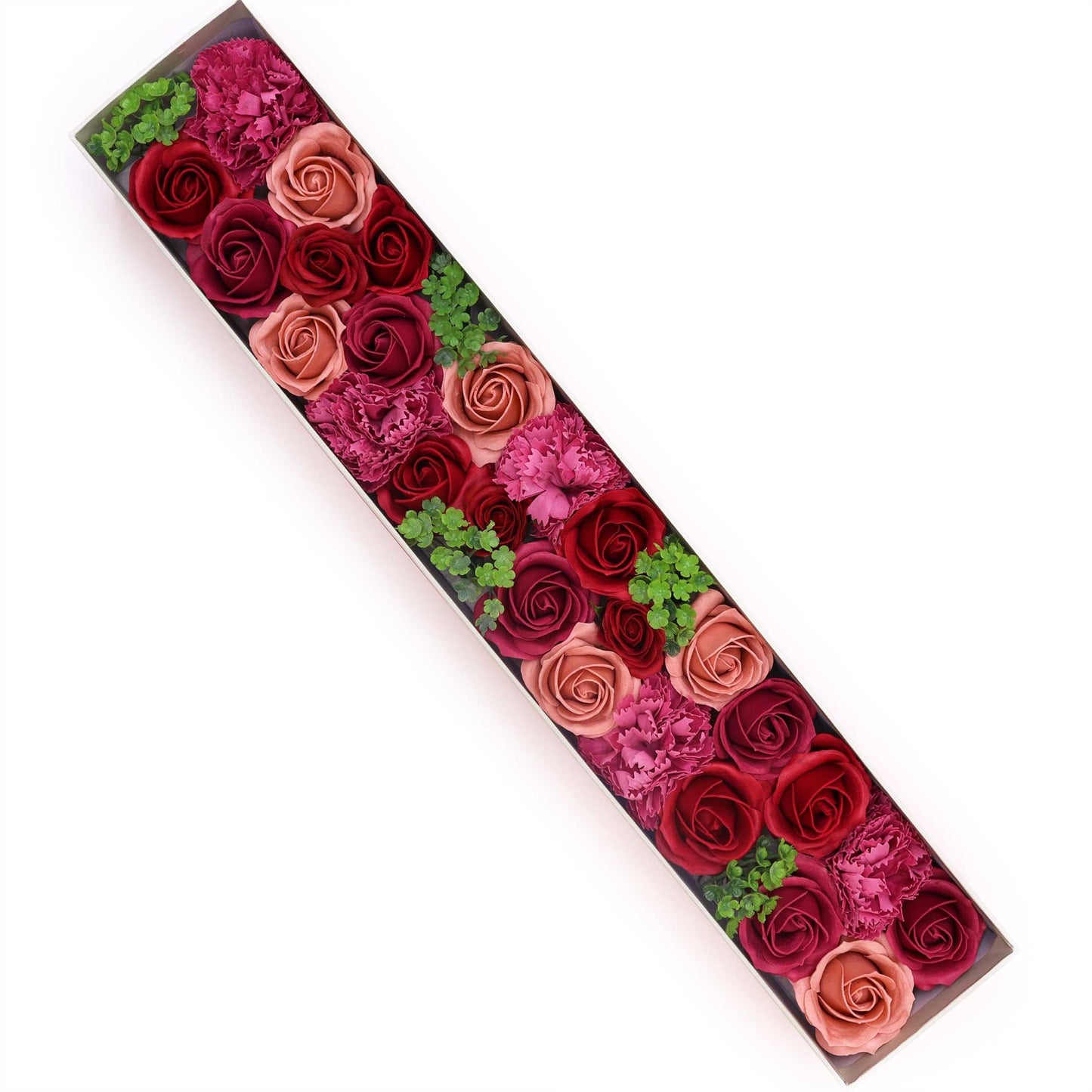 Soap Flowers Extra Long Box - Vintage Roses