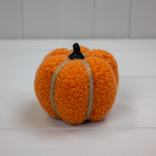 Fabric pumpkin 10x10cm