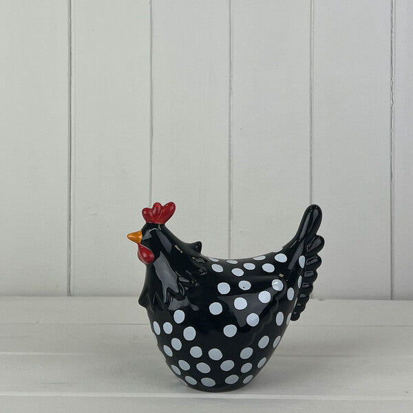Black Speckled Chicken TD15.6x9.2cm H13.3cm  Weight-247g