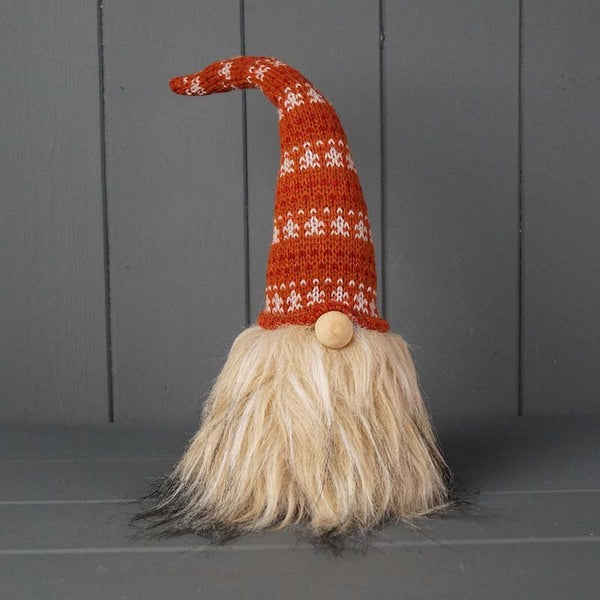 Autumn Fabric Gonk H30cm W12.5  Weight-252g