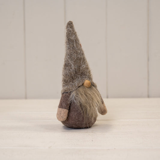 Brown Woolly Gonk with Beige Beard