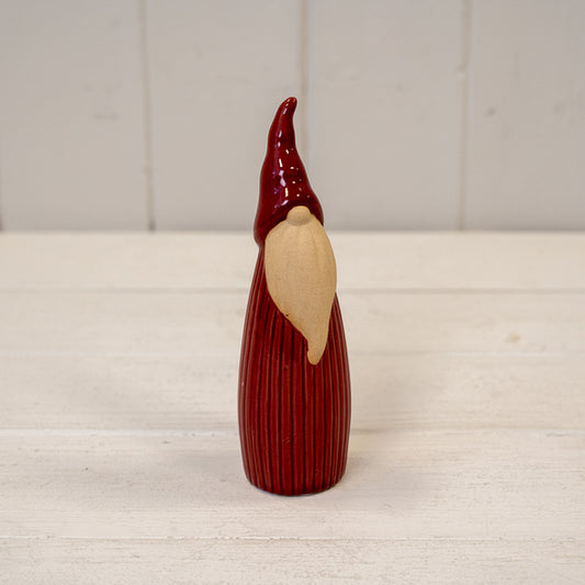 Medium Red Ceramic Slim Gonk