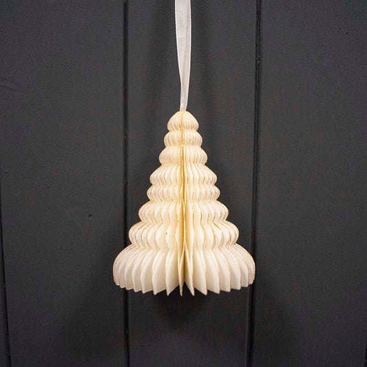 Hanging Handmade Antique White Tree Paper Decoration