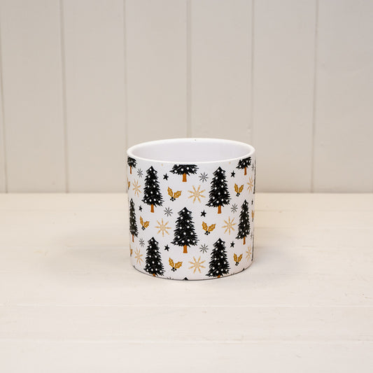 Christmas Tree Pot TD13.8cm H12.5cm L13.8cm W13.8cm Weight-138g