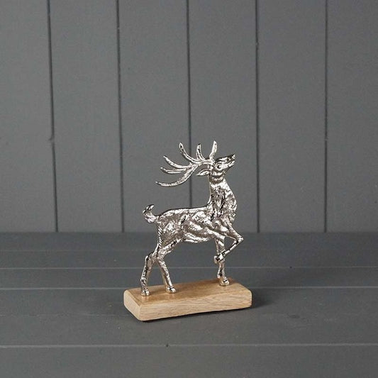 Metal Reindeer L11.5xW5xH17.5cm