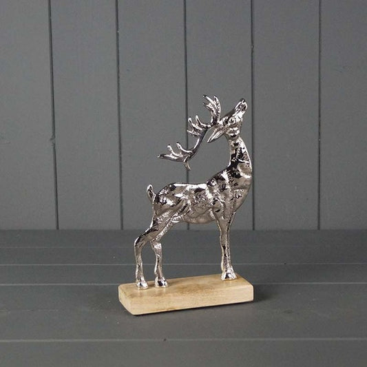 Metal Reindeer L14xW5xH21.5cm