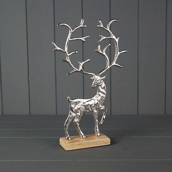 Metal Reindeer L19.5xW5xh31cm