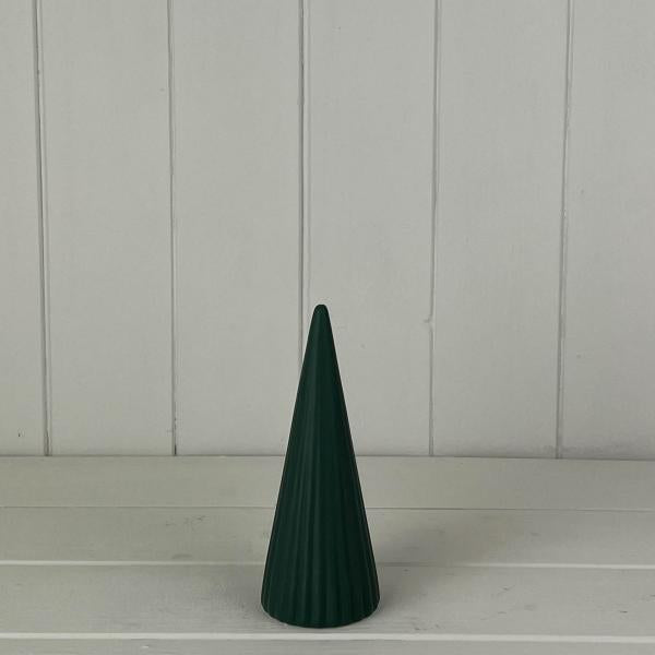 Green Ceramic Tree Decoration L6xD6xH15.5cm