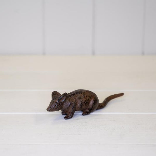 Cast Iron Running Mouse 13x3x3.5cm