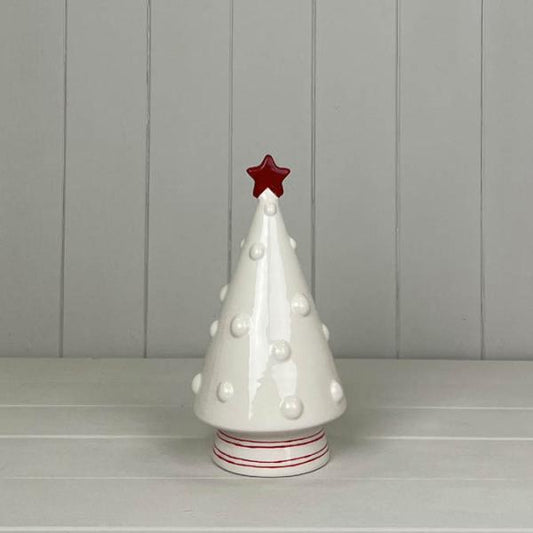 Ceramic Christmas Tree H22.2cm W11.4cm D11.4cm  Weight-435g
