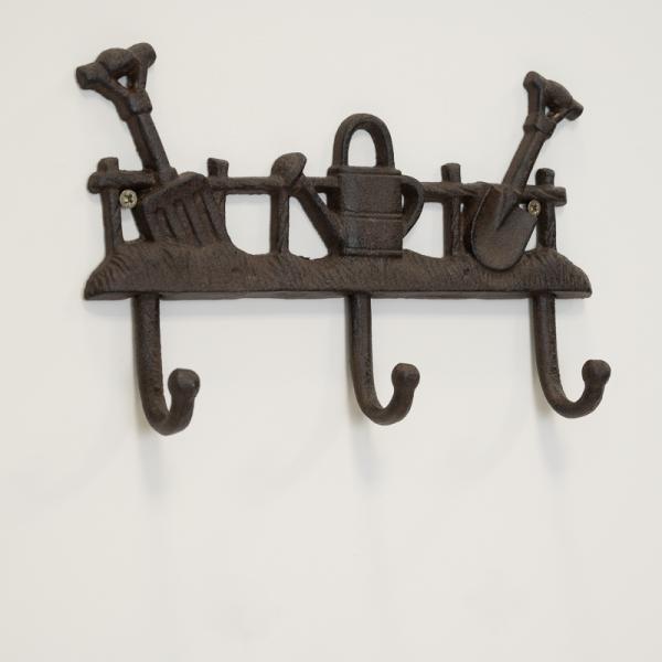 Cast Iron Garden Coat Hook