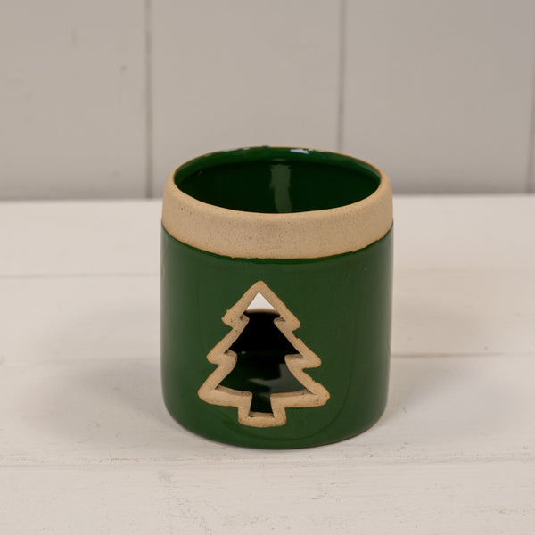 Ceramic Tree Tealight L8xW8xH8cm  Weight-218g