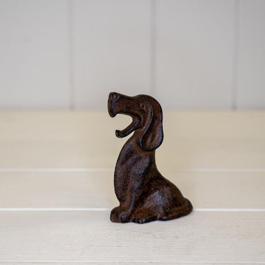 Cast Iron Dog Bottle Opener H 10.5 X L 6.5 cm