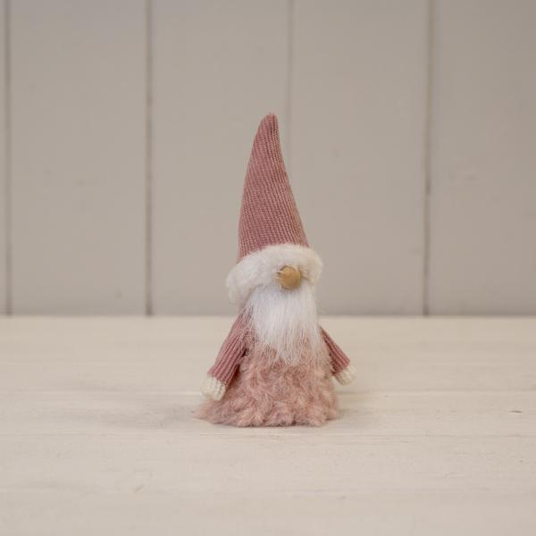 Pink Fabric Gonk with Fluffy Dress