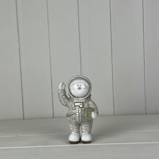 Snowman Astronaut H13cm W9cm D7.5cm  Weight- 200g