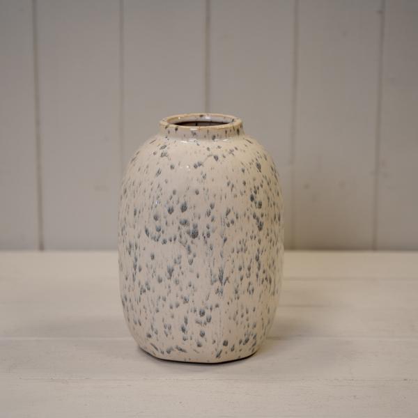 Speckled Ceramic Vase TD6.5xBD10xH19.5cm