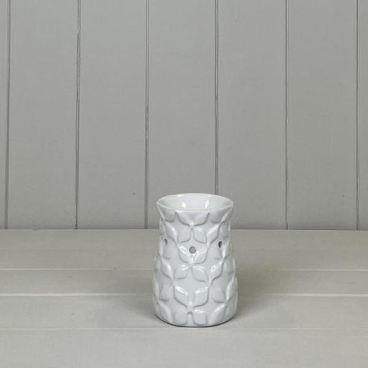 White Oil Burner H10cm W7.5cm D7.5cm  Weight-198g