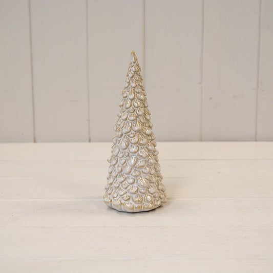 Medium Glazed Ceramic Layered Christmas Tree