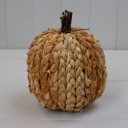 Wicker Pumpkin (18cm)