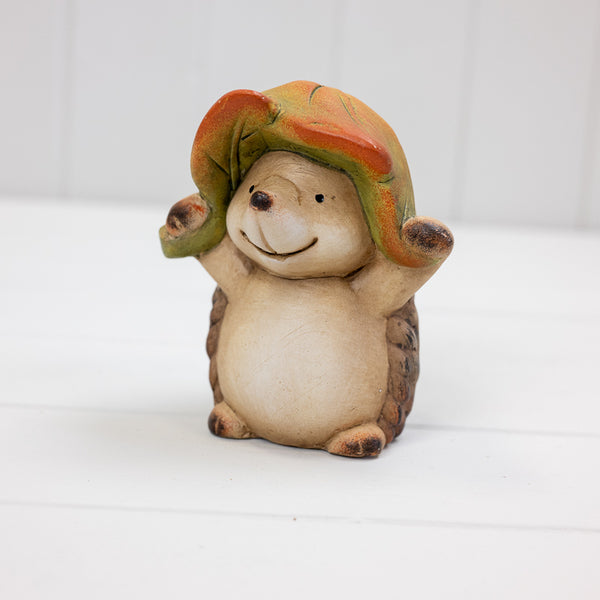 Ceramic Hedgehog L9.5xW7.5xH11cm