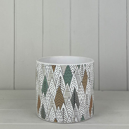 Geometric Tree Pot TD13.8cm H12.5cm L13.8cm W13.8cm Weight-138g