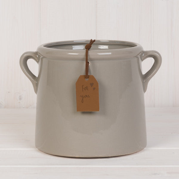 Grey Pot 15cm