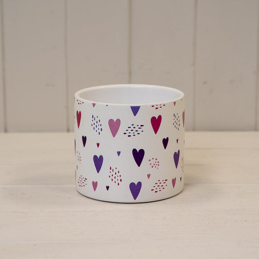 Love Heart Pot TD12cm H10.5cm L12cm W12cm Weight-119g