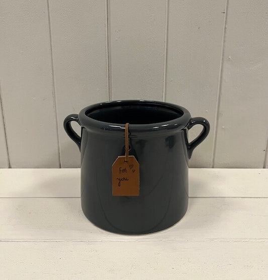 Midnight  Blue Pot (15cm)