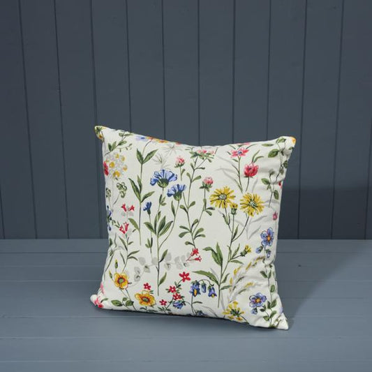 Handmade Washable Cotton Printed Cushion with Filling 45x45cm